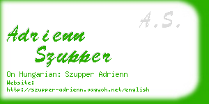 adrienn szupper business card